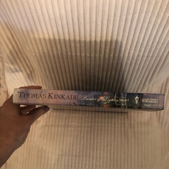 📚🎨🖌️1993 Signed Thomas Kinkade “Painter of Light” Book c 1993 1st Printing - Picture 10 of 14
